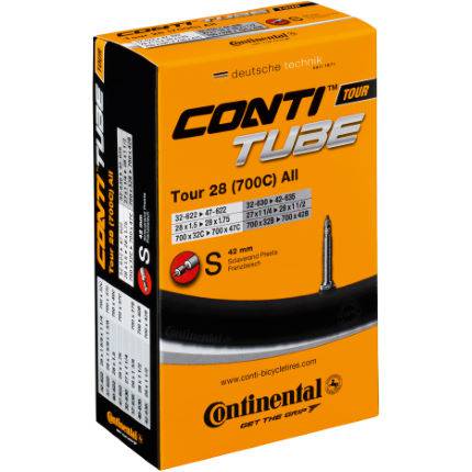 Continental Tubes | Tour 28", Standard, 160g - Cycling Boutique