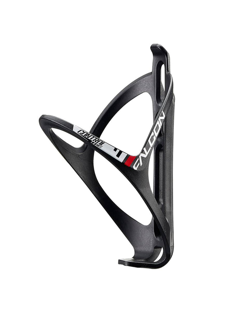 Controltech BC-33 Falcon Bottle Cage, Plastic Matt Black W/C.T Red Decal - Cycling Boutique