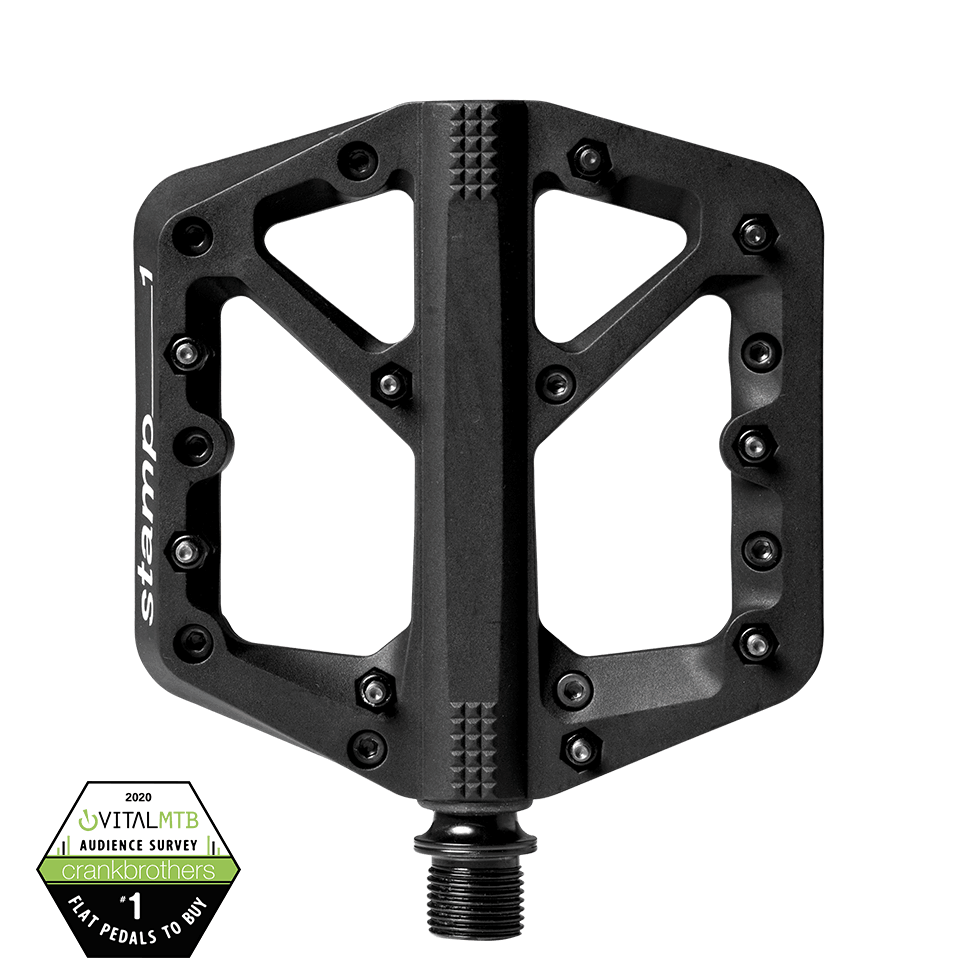 CrankBrothers Flat Platform Pedals | Stamp 1 Small - Cycling Boutique