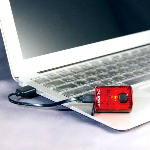 D-Light Rechargeable Rear Light 15 lumens | CG-211R2 - Cycling Boutique