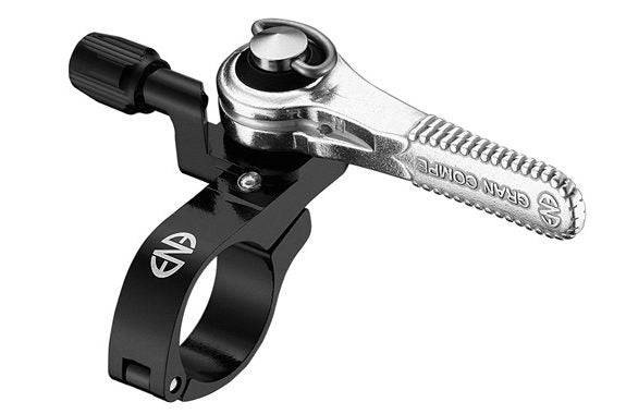 Dia-Compe Classic Thumb Shifters for 8, 9, and 10-speed bicycles, showcasing ergonomic design and durable construction.