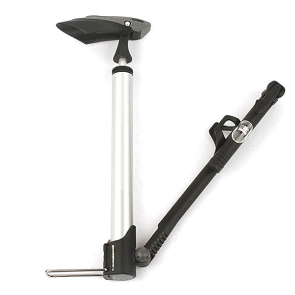 ELEMENT Micro Floor Pump | GM-71 with 140psi Pressure Gauge, Presta and Shrader Compatible - Cycling Boutique