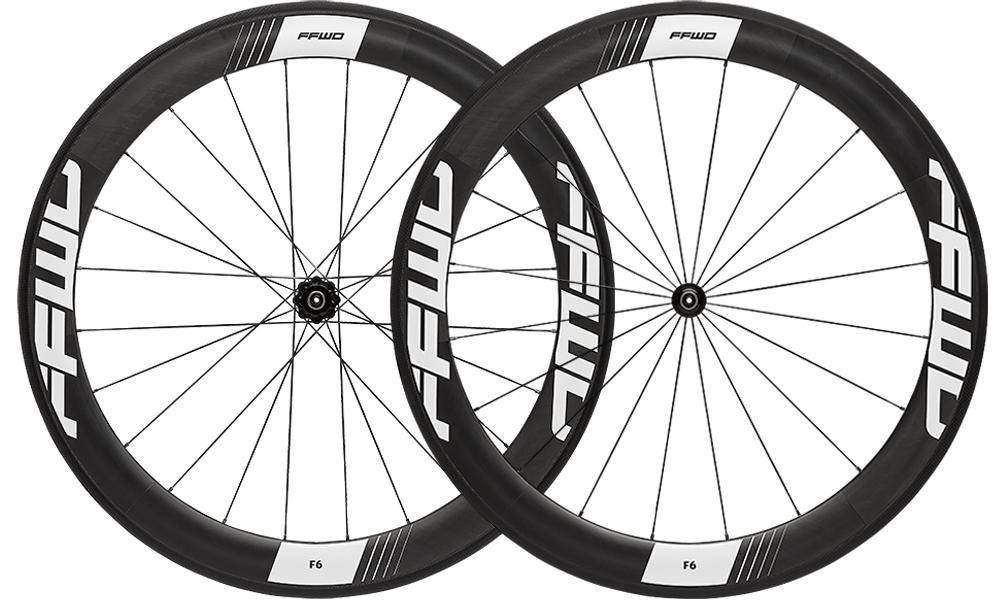 FFWD Full Carbon Roadbike Wheelset | F6R FCC - The Aero Race Wheel - 60mm Disc Brake (Clincher) | F6R FCC DT350 - Cycling Boutique