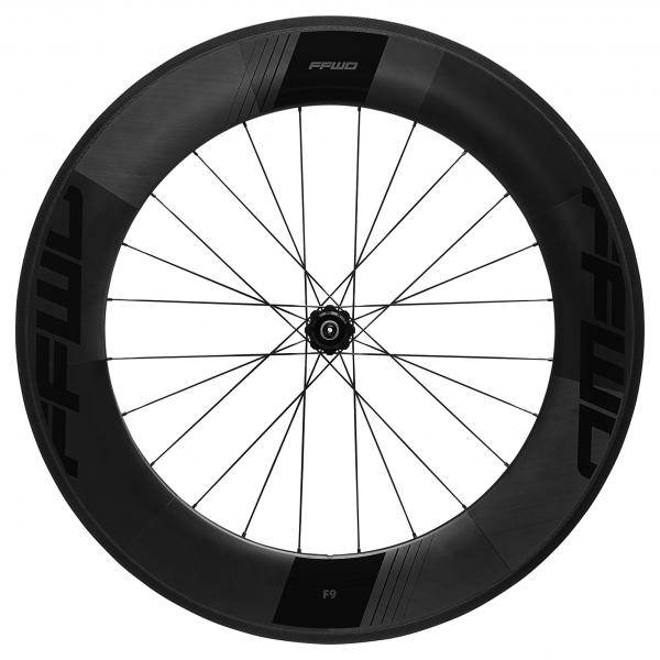 FFWD Wheels | F9R FCC Dt350 - FFWD Carbon Wheel Set Front 20 Hole & Rear 24 Hole (90mm) (Caliper Brake) Matt Black - Cycling Boutique