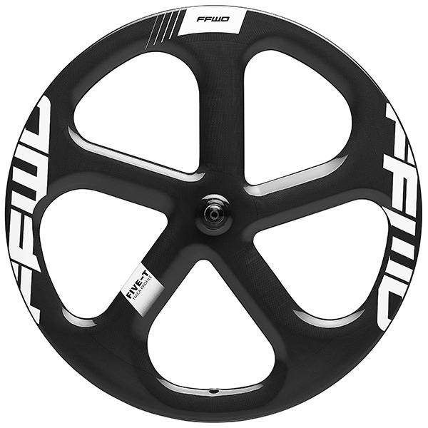 FFWD Wheels | Five - T - FFWD Five Spokes Carbon Wheel Front Tubular Rim Profile Height -55mm rim - Cycling Boutique