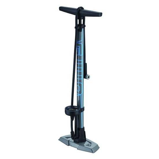Giyo Floor Pump GF-53E High Pressure with Steel Barrel, Gauge