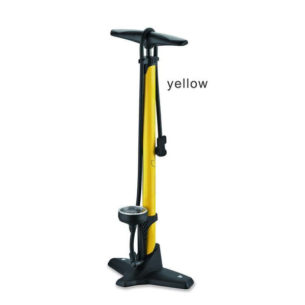 Giyo Floor Pump | GF-5525, Hi-Polish Alloy w/ Clever Twin-valve - Cycling Boutique
