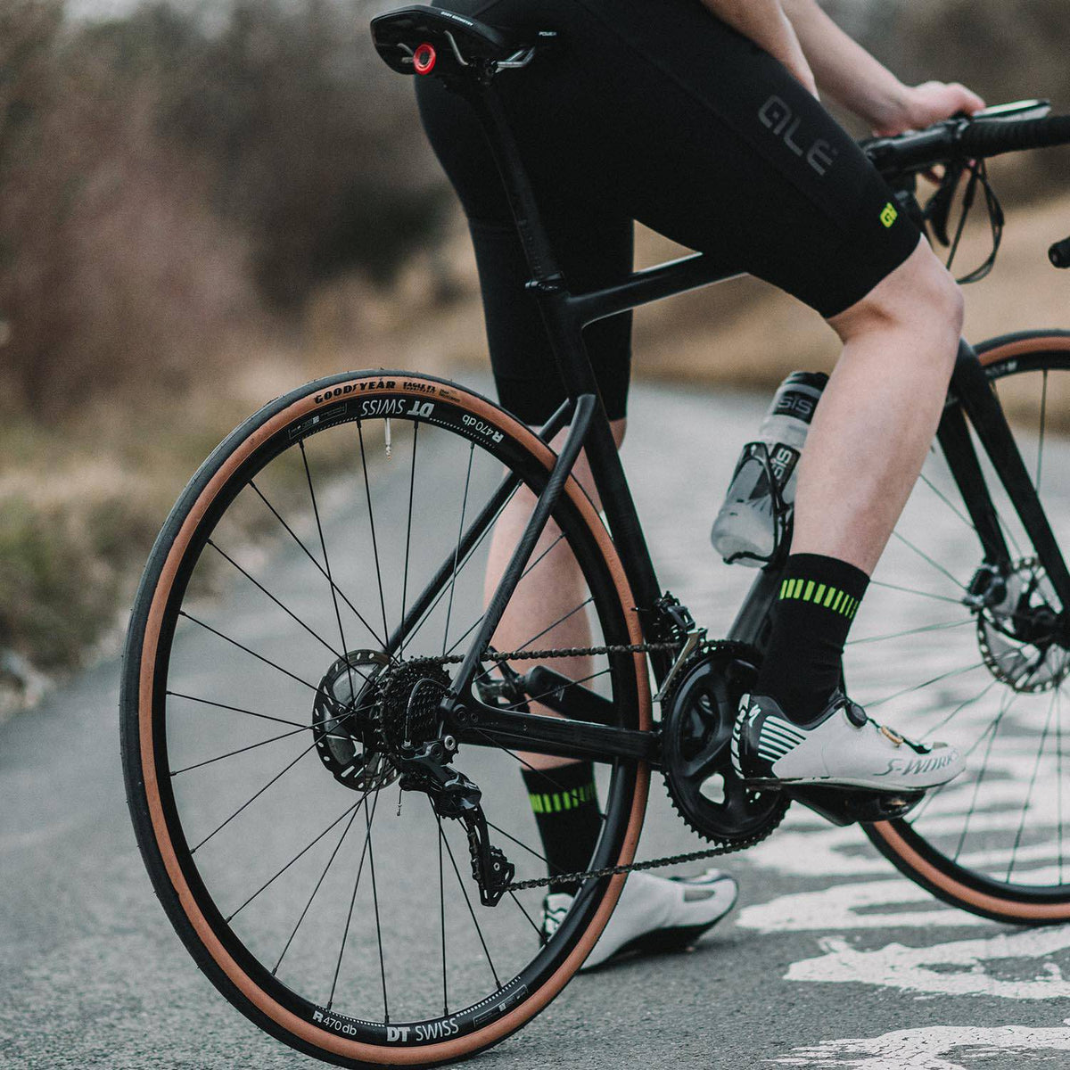 Pneu Vélo De Route Goodyear Eagle Sport 700x25 - Clincher Pliable, Résistance Aux Crevaisons