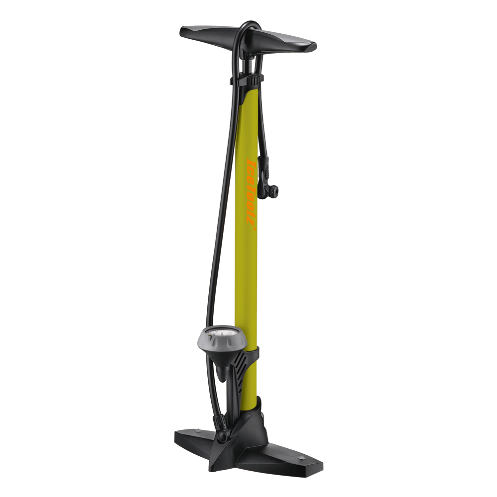 IceToolz Floor Pump Sport Steel | A451 - Cycling Boutique