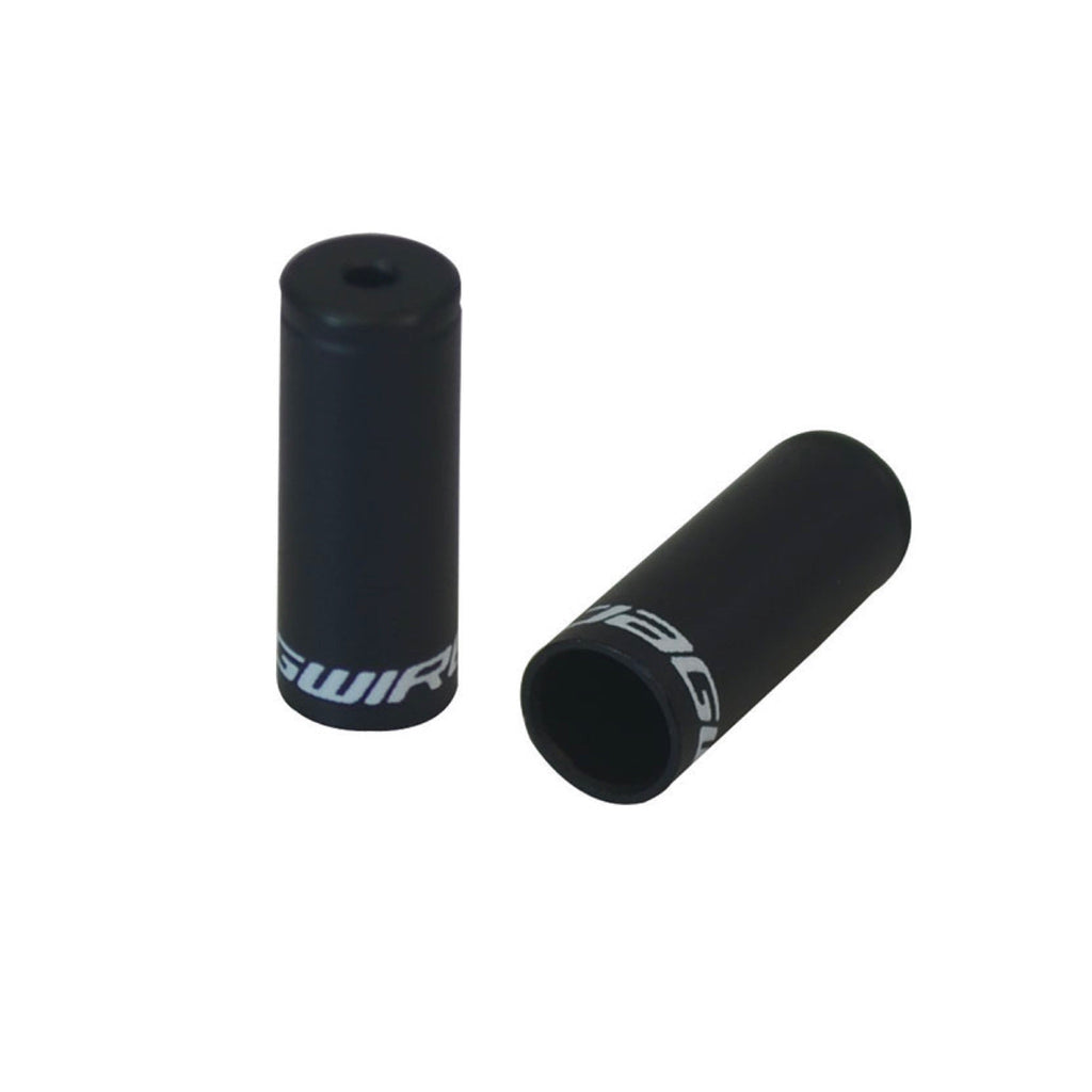 Jagwire Gear Ferrule | for Gear Outer Cable, Alloy 4.0mm, Black - Cycling Boutique