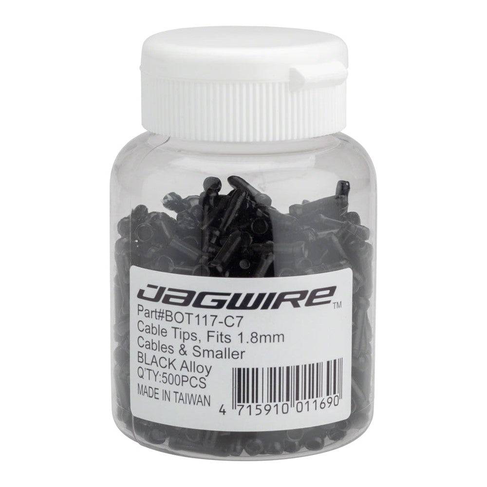 Jagwire Cable End Crimps Black | BOT117-C7 - Cycling Boutique