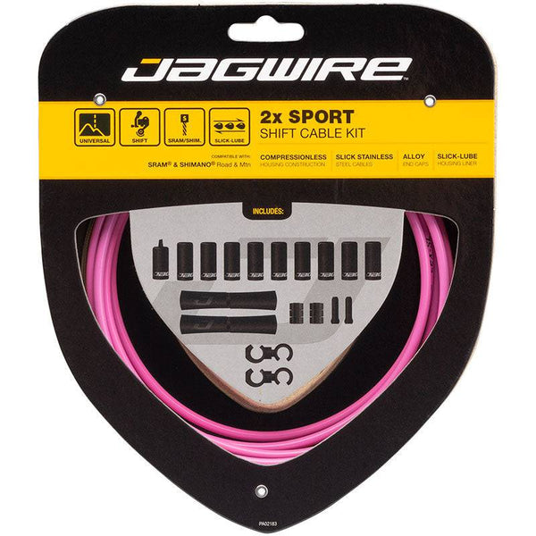 Jagwire Gear Housing DIY Kits | 2x Sport Shift Kit Series - Cycling Boutique