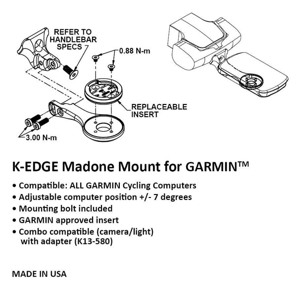 K-Edge Garmin Madone Mount - Cycling Boutique