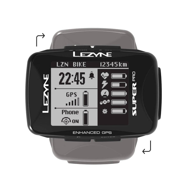 Lezyne CycloComputer Bundle Pack | Super Pro GPS w/ HR, Speed/Cadence Sensors - Cycling Boutique