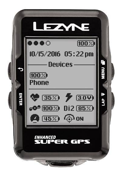 Lezyne CycloComputer | Super GPS - Bluetooth / ANT+ Wireless - Cycling Boutique