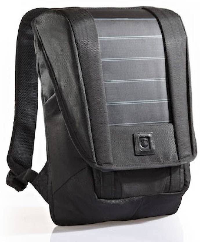 Lumos Backpack UnPlug Solar powered w/ recharging power backup