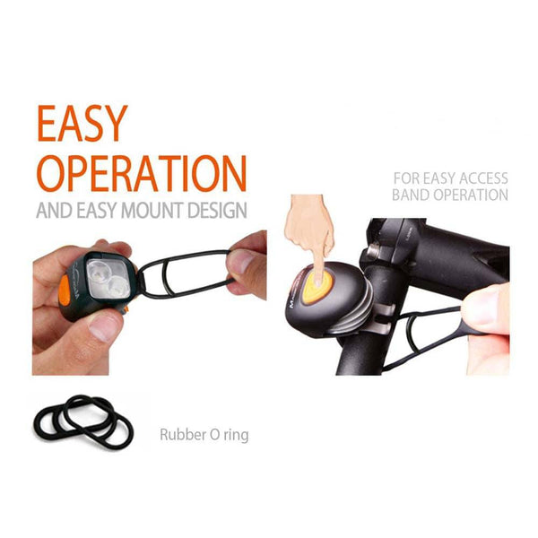 Magicshine USA O-Ring Handlebar Mount For MJ-900 (MJ-6220B) - Cycling Boutique