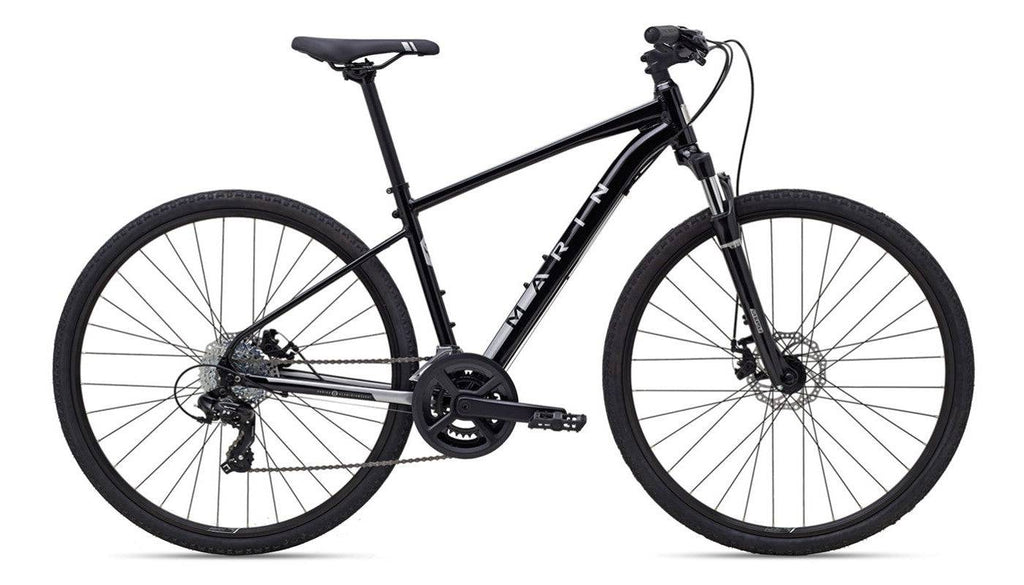 Marin Bikes San Rafael DS1 Hybrid Bike, with Suspension for All