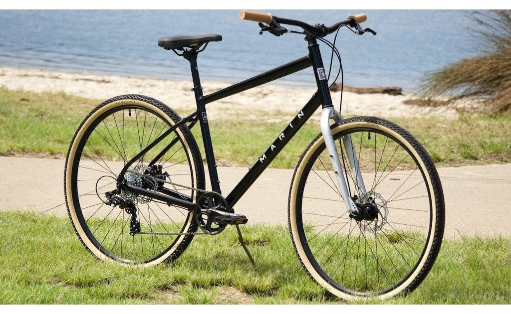 Marin Bikes Kentfield Hybrid Bike, Rigid Fork for Fitness Road