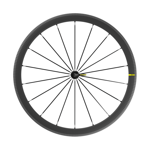 Mavic Carbon Road Wheelset, 700c | Cosmic SLR 40, Non-Disc, Tubeless, Clincher, 6 Bolt-Hub, QR - Cycling Boutique