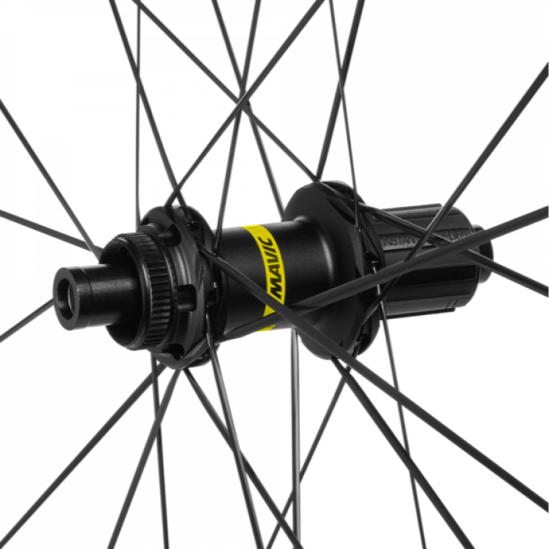 Mavic Carbon Road Wheelset 700c Cosmic SLR 45 Disc Tubeless CenterLock Disc Brake Through Axle QR