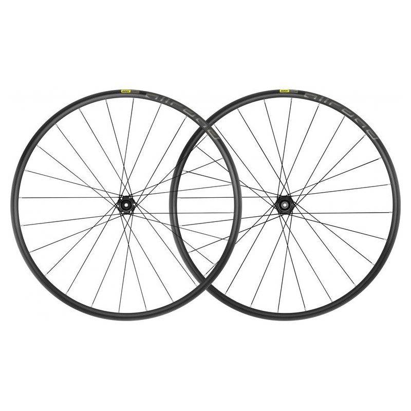 Mavic Alloy Road Wheelset, 700c | Allroad, Tubeless, 6-Bolts or Centerlock Disc Brake, Through axle and QR - Cycling Boutique