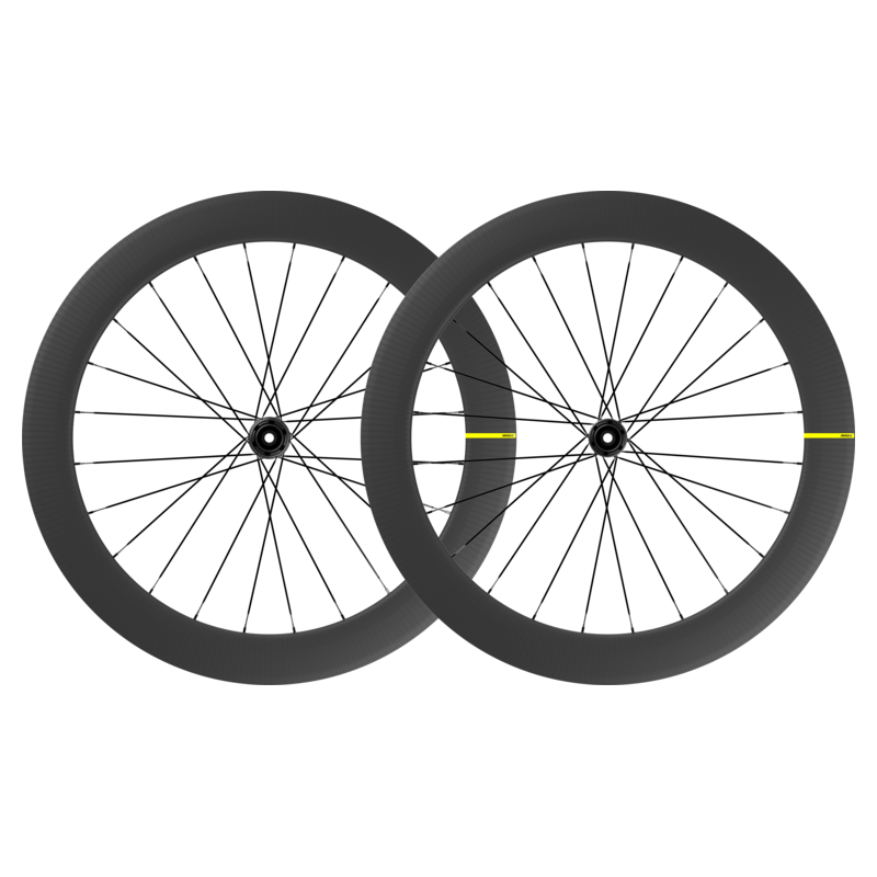 Mavic Road Wheelset, 700c | Cosmic SL 65 Disc, Carbon Clincher, CenterLock Disc Brake, Through-Axle & QR - Cycling Boutique