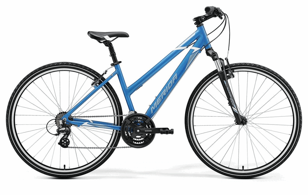 Merida Trekking Bike | Crossway L 10-V Women's, for Comfort and All-Round Functionality - Cycling Boutique