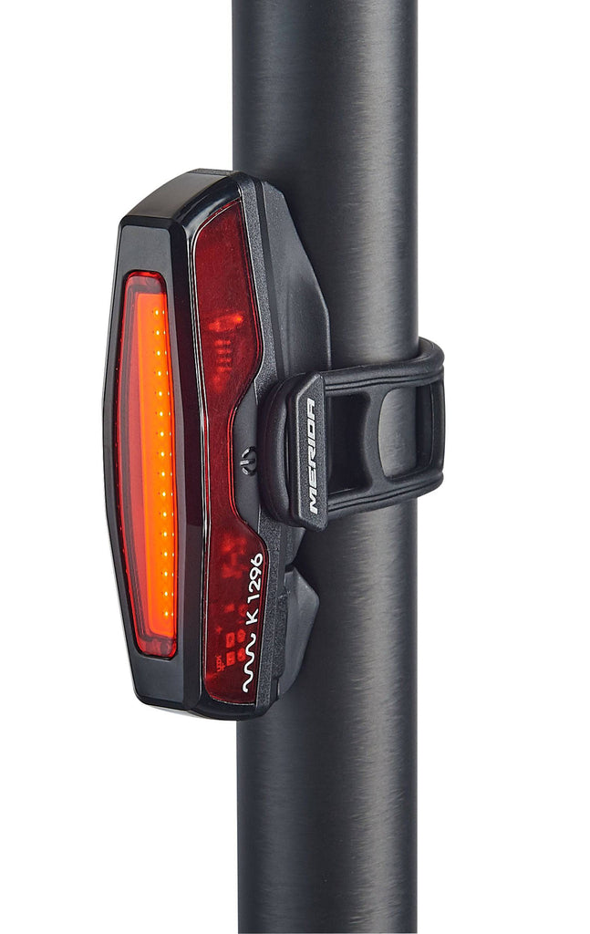 Merida Rear Light | Super Bright Aero, Black (USB Rechargeable) - Cycling Boutique