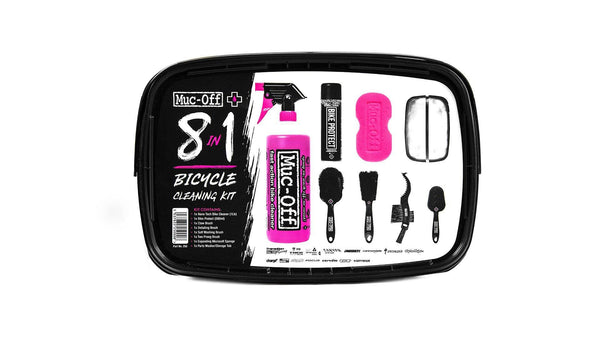 Muc-Off 8-in-1 Bicycle Cleaning  Kit - Cycling Boutique