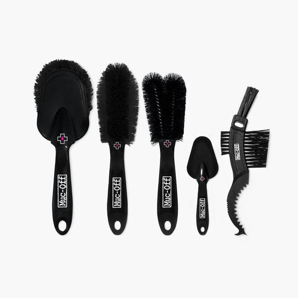 Muc-Off Bicycle Cleaning Brush Kit | The 5x Premium - Cycling Boutique