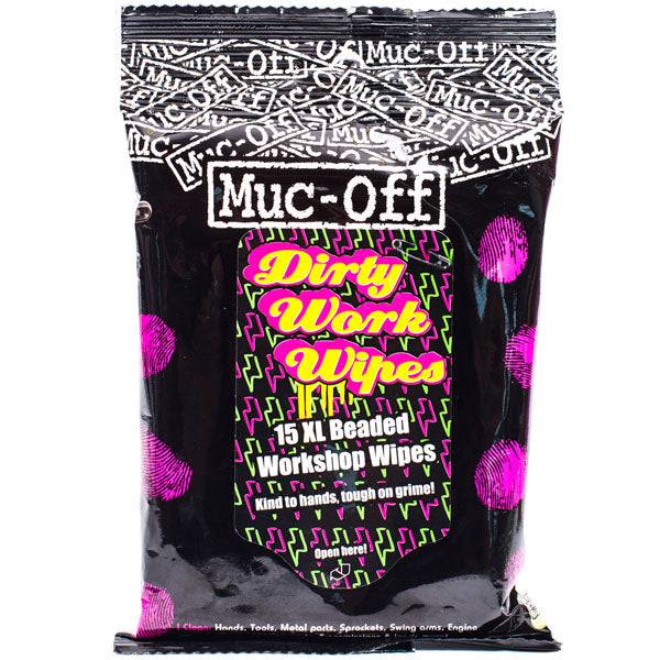 Muc-Off Dirty Work Wipes (15 Pack) - Cycling Boutique