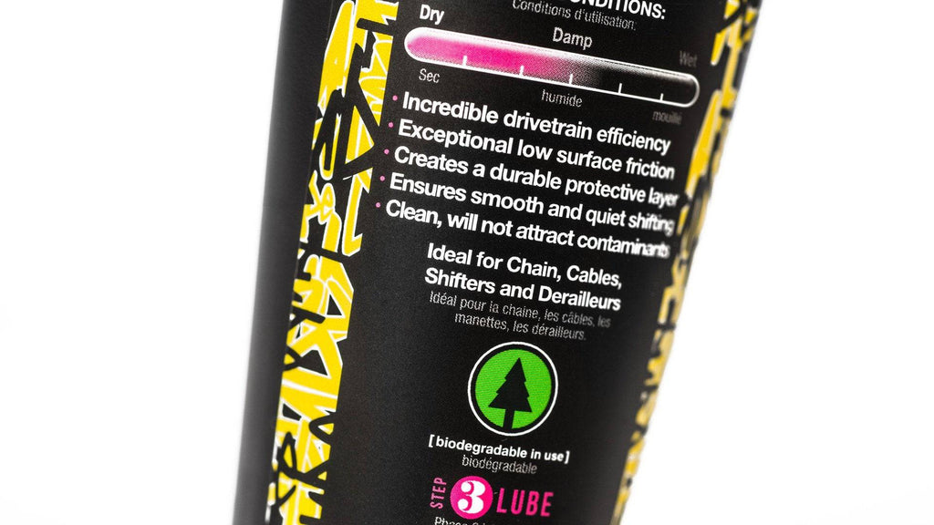 Muc-Off Dry Chain Lube  Biodegradable, Dry Weather, Race Quality