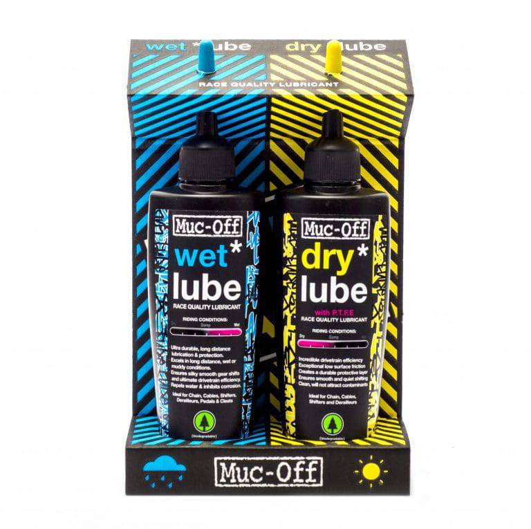 Muc-Off Wet & Dry dual pack 120ml - 810 - Cycling Boutique