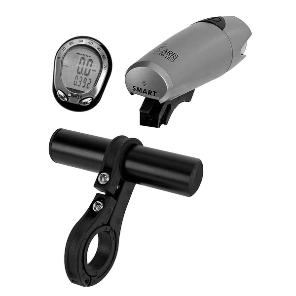 M-Wave Handlebar Extension Accessory Holder Mount | Cockpit Plus - Cycling Boutique