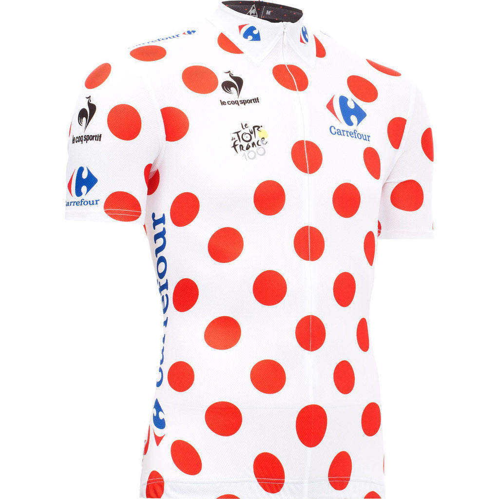 Nalini Italy Jersey | Tour De France Edition Teamkit Carrefour Polka Dots - Cycling Boutique