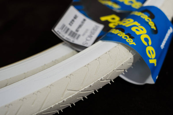 Panaracer Urban & Touring Tire | RiBMo S (ProTite Puncture Shielded) Fast Slick Tire, Wire Bead / Non Folding, White - Cycling Boutique