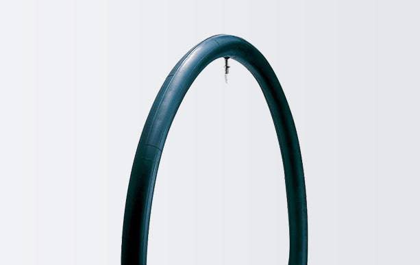 Panaracer Presta Valve Bicycle Tube - 1.3 Inch (32mm) Width, 700c Diameter, Butyl Rubber, For W/O Rims - View #8