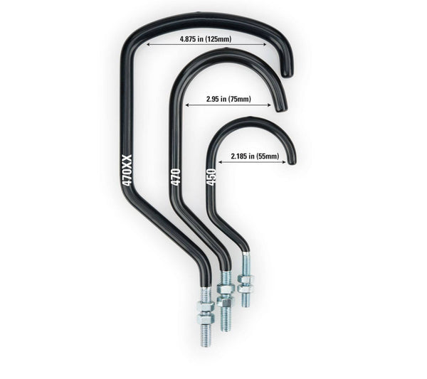 Parktool Oversize Machine Thread Hook with nuts - Cycling Boutique