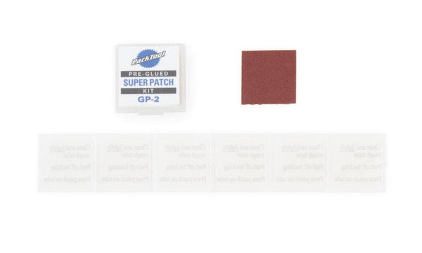 Park Tool Puncture Patch Kit | Pre-Glued Super Patch Kit GP-2C - Cycling Boutique