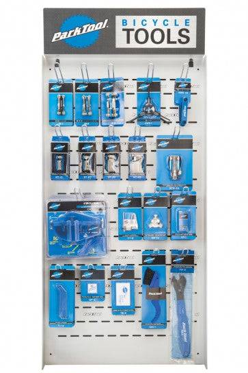 Park Tool Mini wall display with starter tools | PDR-5 - POS Display - Cycling Boutique