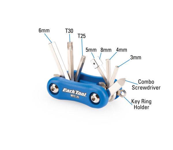 Park Tool Multi-Tool | MTC-25 - Cycling Boutique