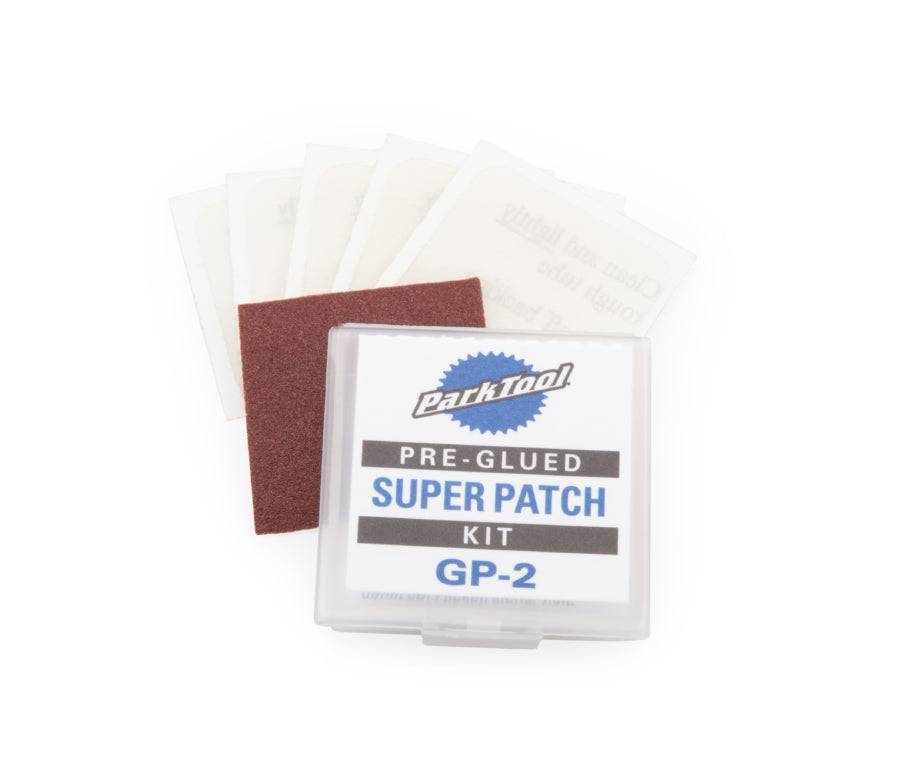 Park Tool Puncture Patch Kit | Pre-Glued Super Patch Kit GP-2C - Cycling Boutique