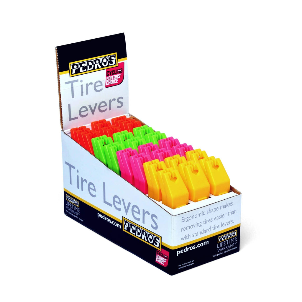Pedros Tire Levers- Pair 24 pack (4 colours) - Cycling Boutique