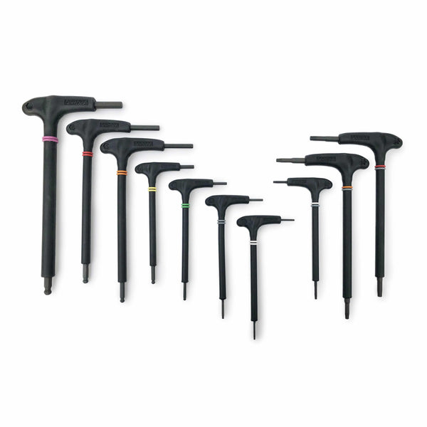 Pedros Pro T/L Handle Hex and Torx Set II 
(with pouch) - Cycling Boutique