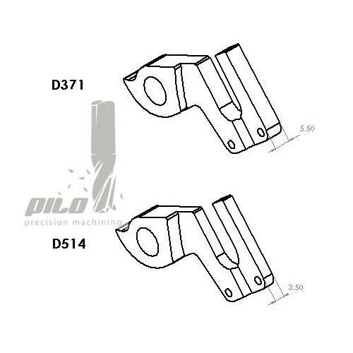 Pilo Rear Derailleur Hanger | D514 for BMC tm01 2012, 2013, 2014 and more - Cycling Boutique