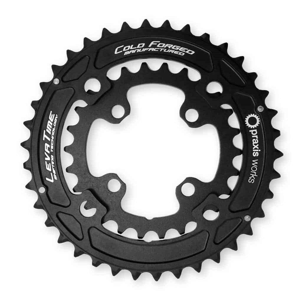 Praxis 2X MTB Chainring Set 36/26 104/64BCD, Black - Cycling Boutique