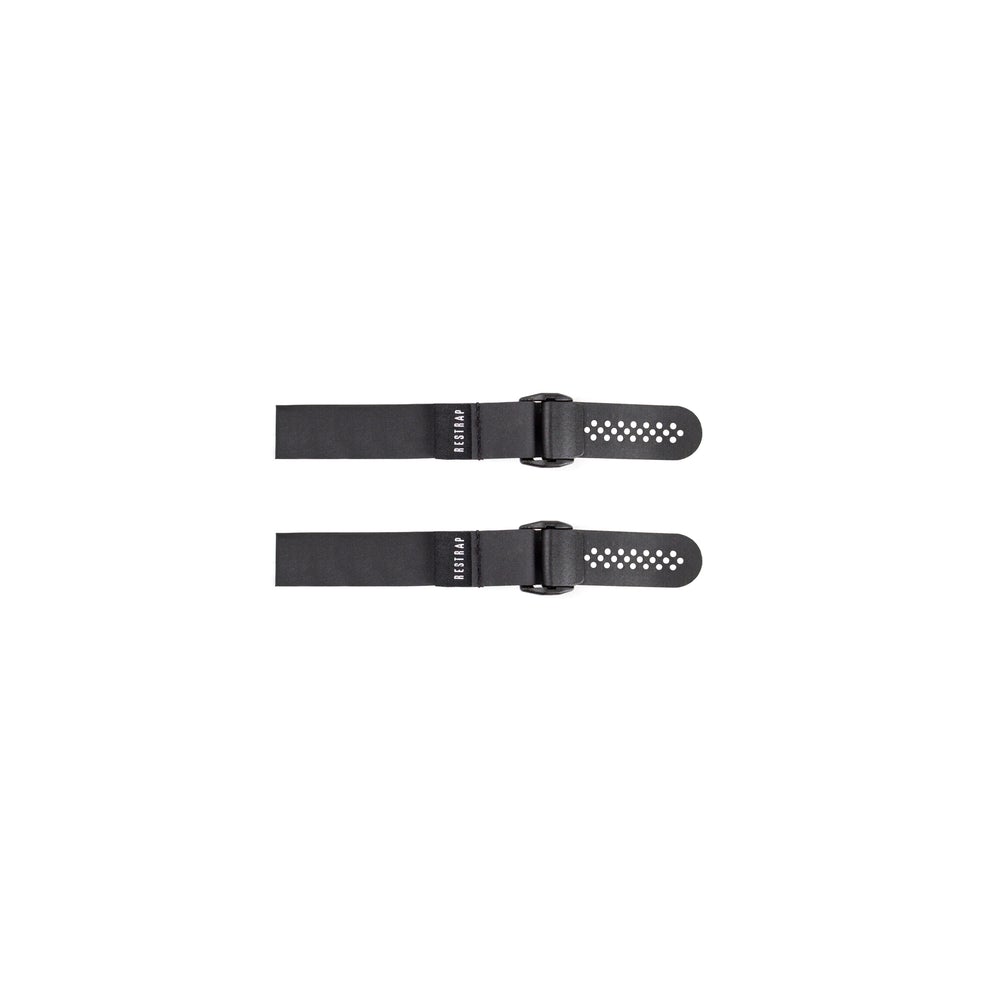 Restrap Fast Straps 25mm - Black (Pack of 2) | RS/FST/SML/BLK_S - Cycling Boutique