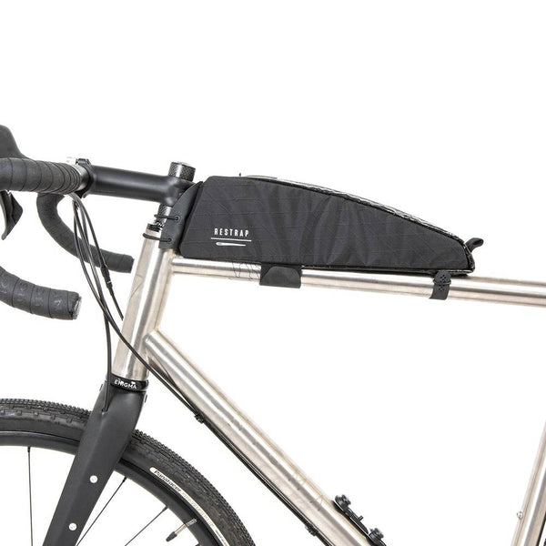 Restrap Race Top Tube Bag - Black | RS/RTT/STD/BLK - Cycling Boutique