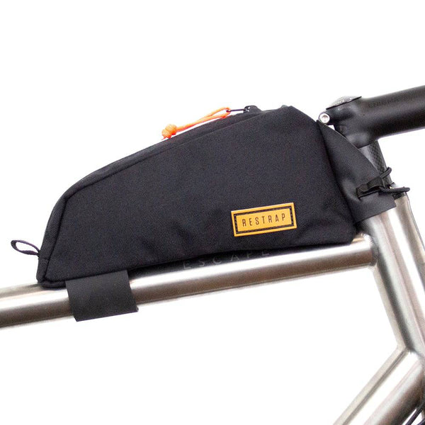 Restrap Top Tube Bags - Black | RS-TTP-STD-BLK - Cycling Boutique